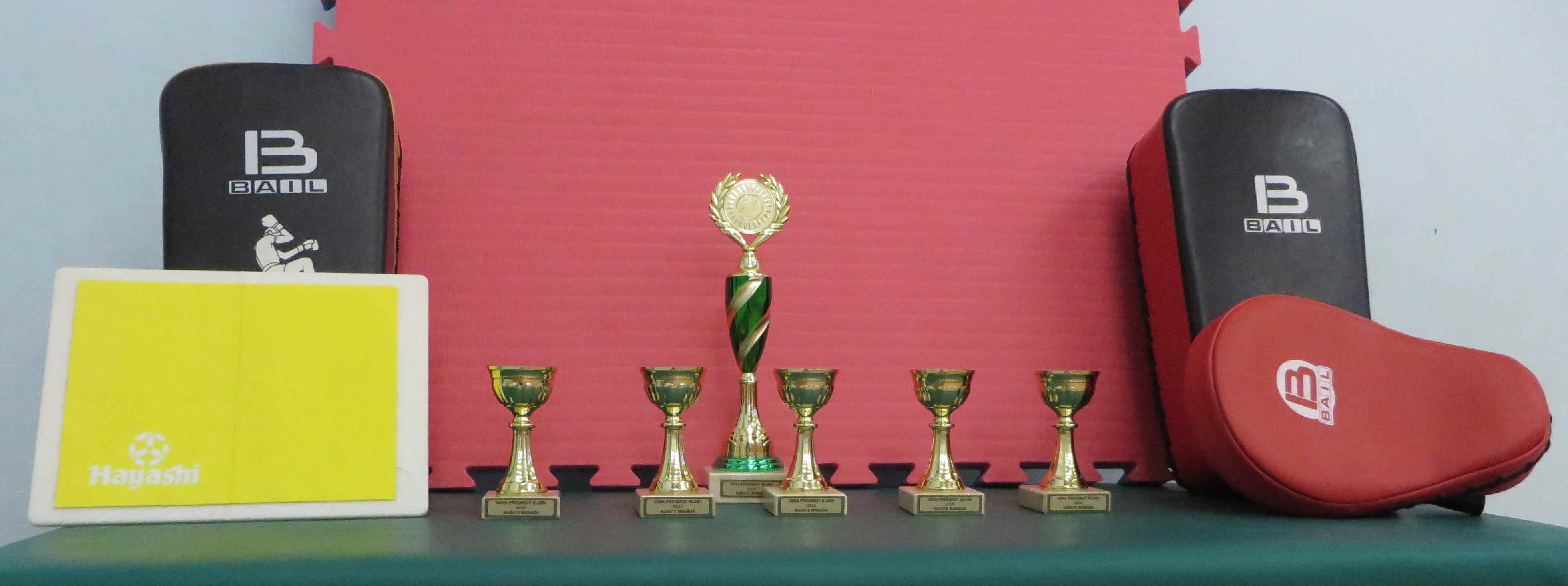 Ceny do soutěže o Pohár předsedy klubu 2015